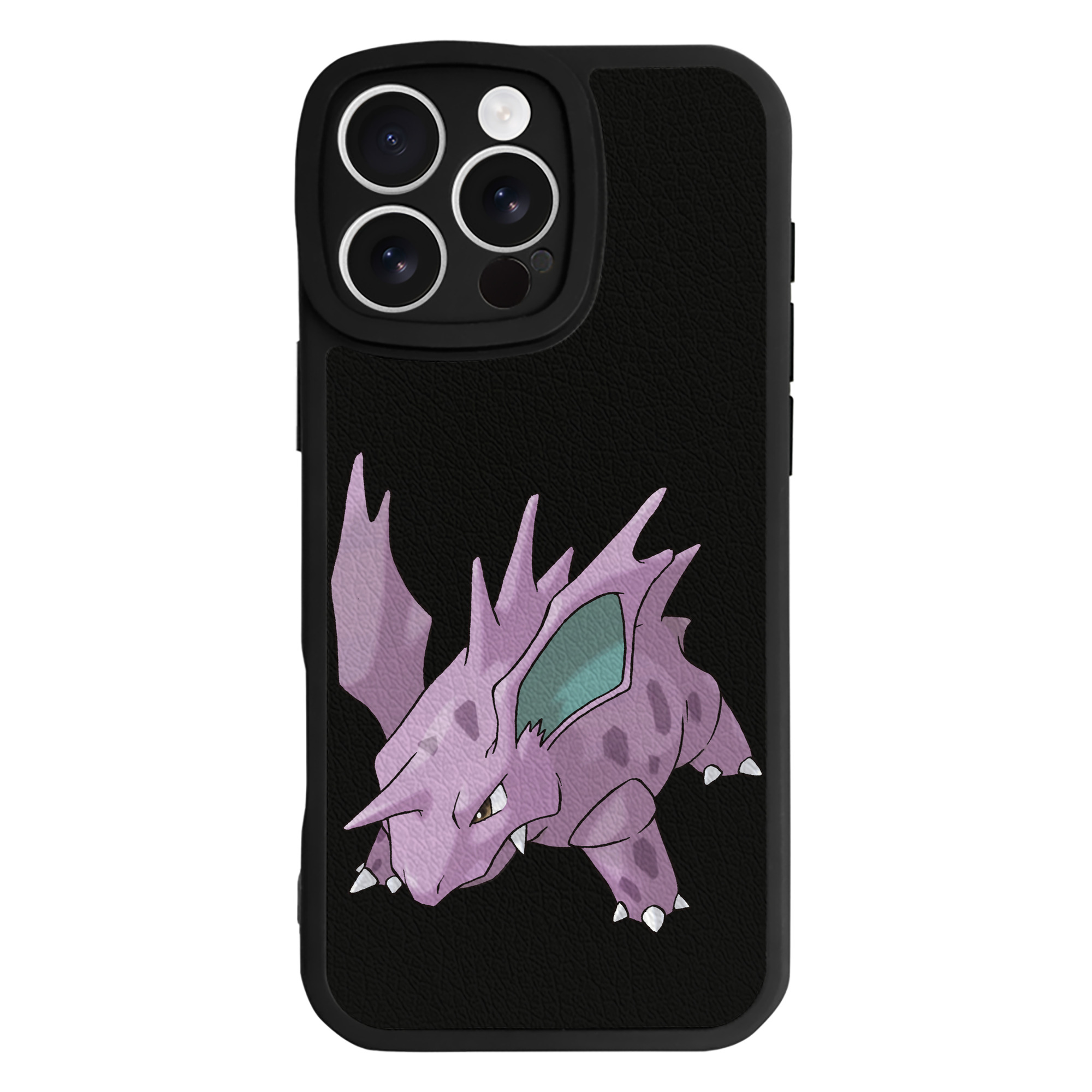 （画像用） ポケットモンスター Pokémon 【iPhone 16シリーズ対応】シリコンスマホケース（レザー調） 材質：シリコン